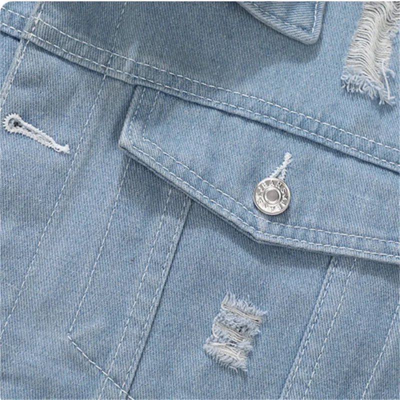 Classic Black Denim Jacket