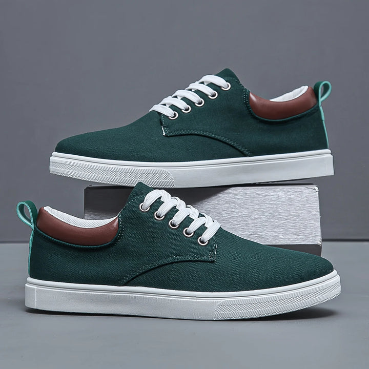 Classic Low-Top Lace-Up Sneakers