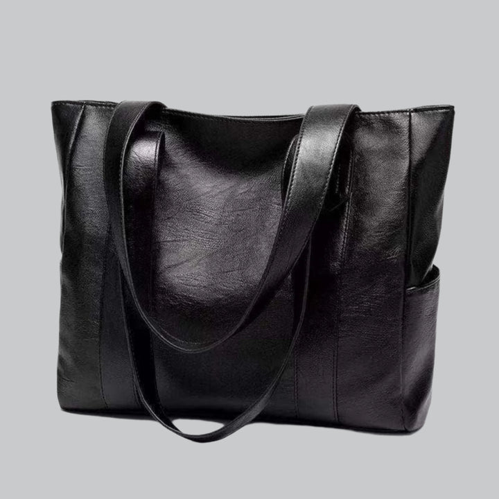 Classic Vintage Leather Shoulder Bag