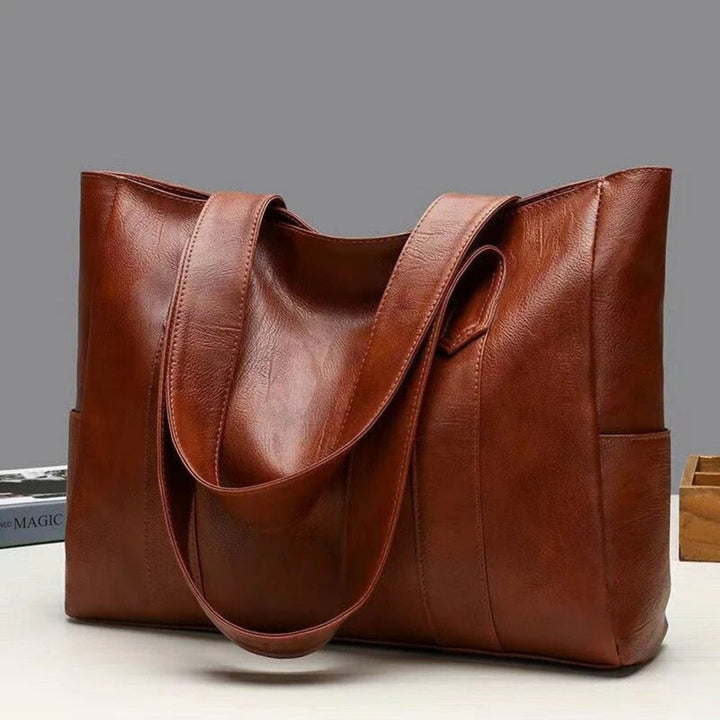 Classic Vintage Leather Shoulder Bag
