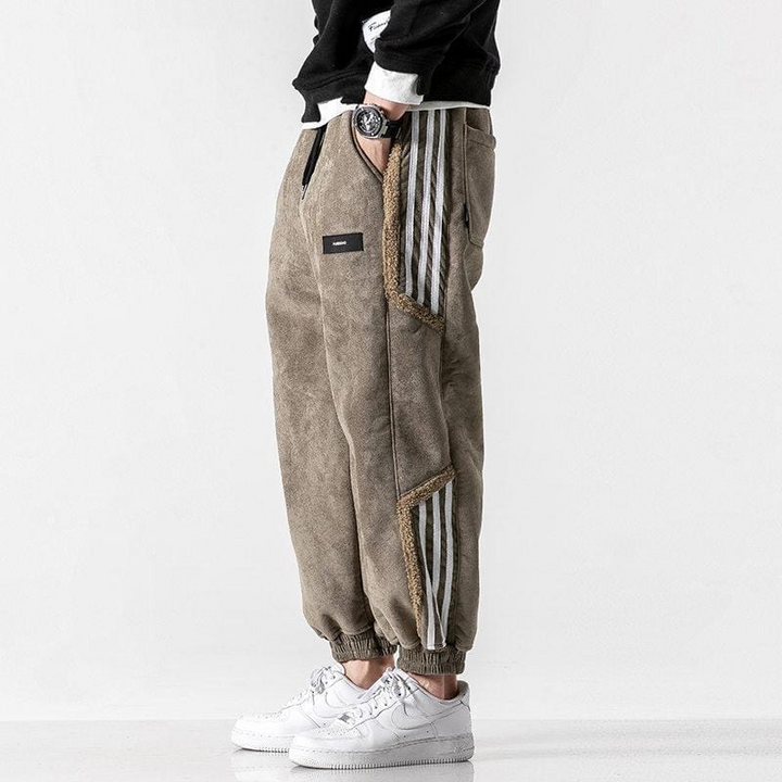Vintage Tapered Leg Jogger Trousers