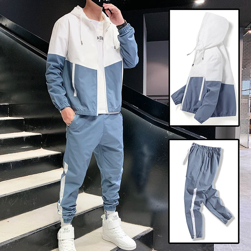 Comfortable 2-Piece Tracksuit Outfit Set