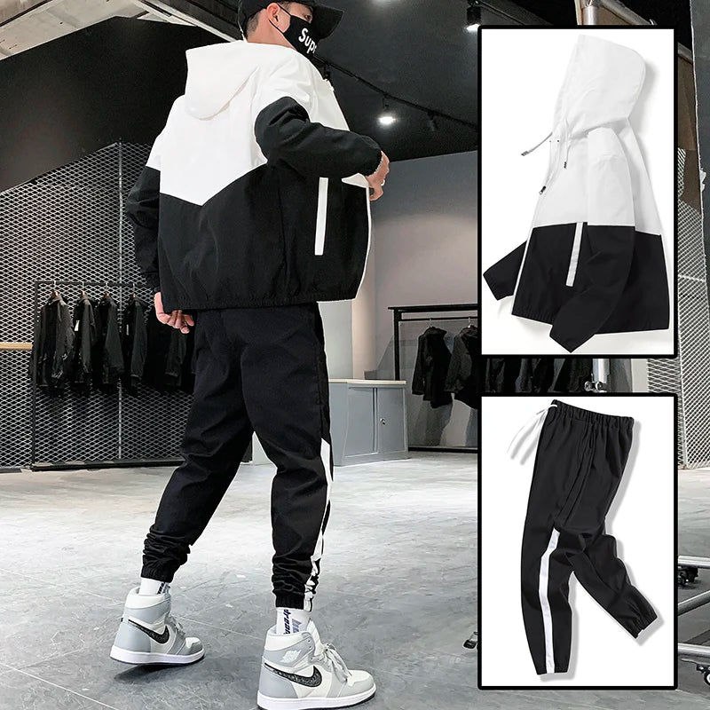Comfortable 2-Piece Tracksuit Outfit Set