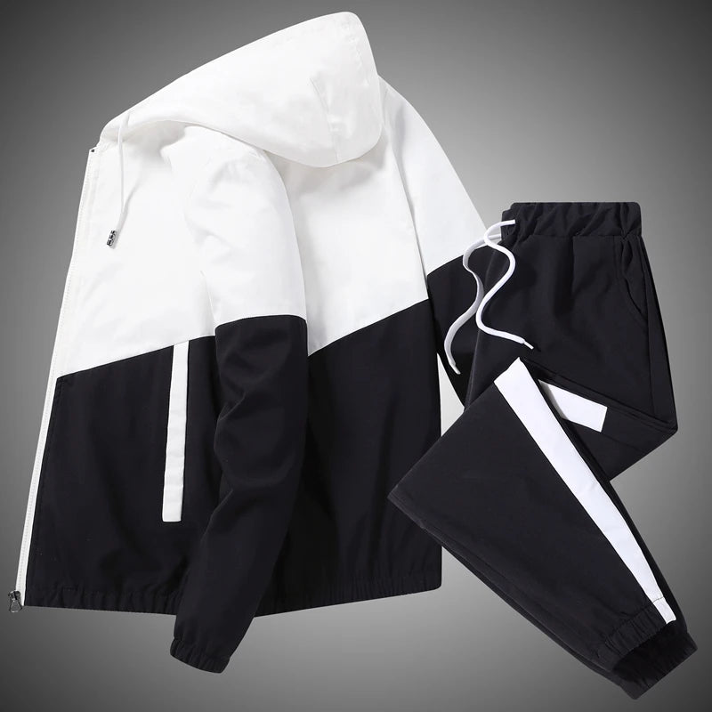 Comfortable 2-Piece Tracksuit Outfit Set
