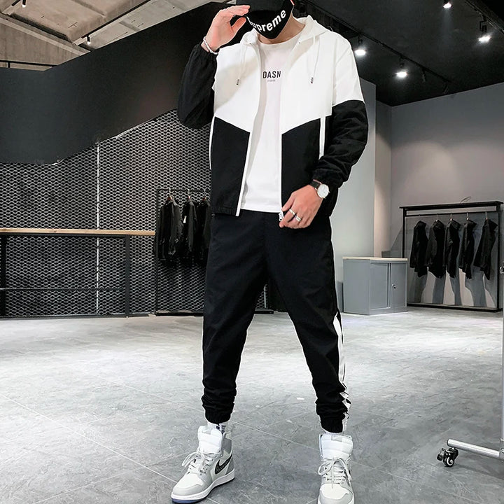 Comfortable 2-Piece Tracksuit Outfit Set