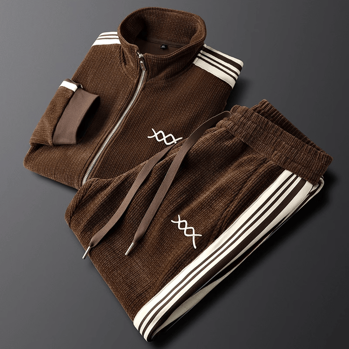 Corduroy Full-Zip Track Set