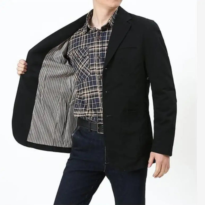 Cotton Casual Oversized Blazer Jacket