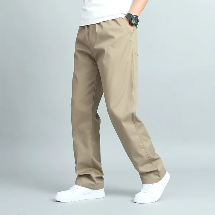 Cotton Loose Fit Trousers
