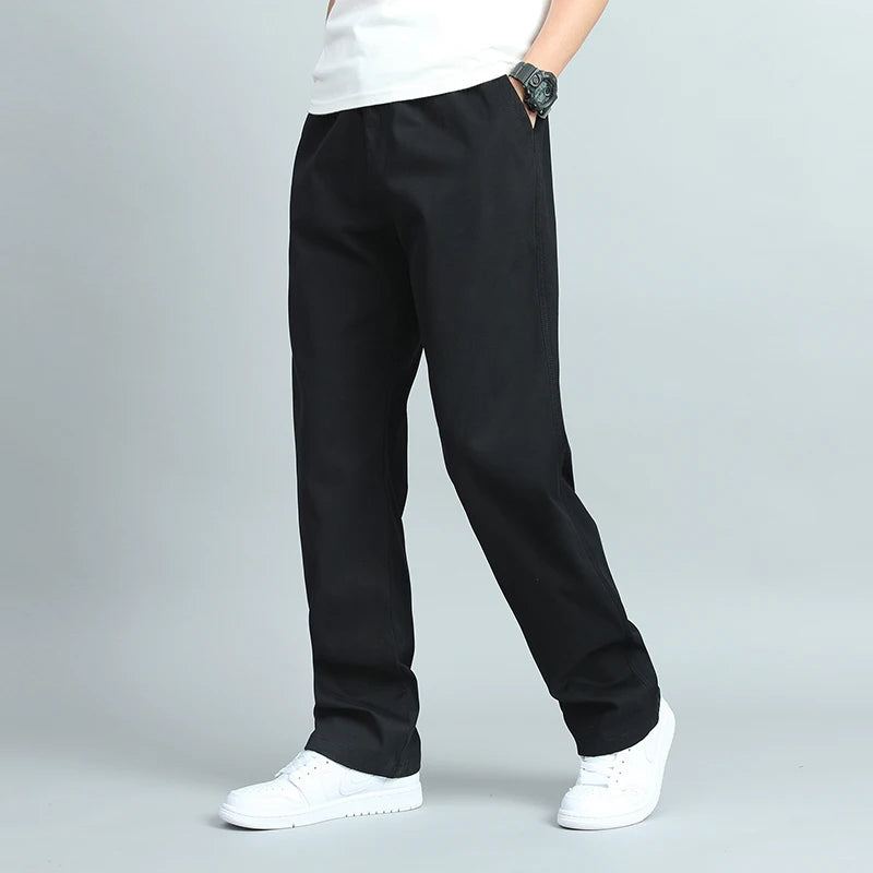Cotton Loose Fit Trousers