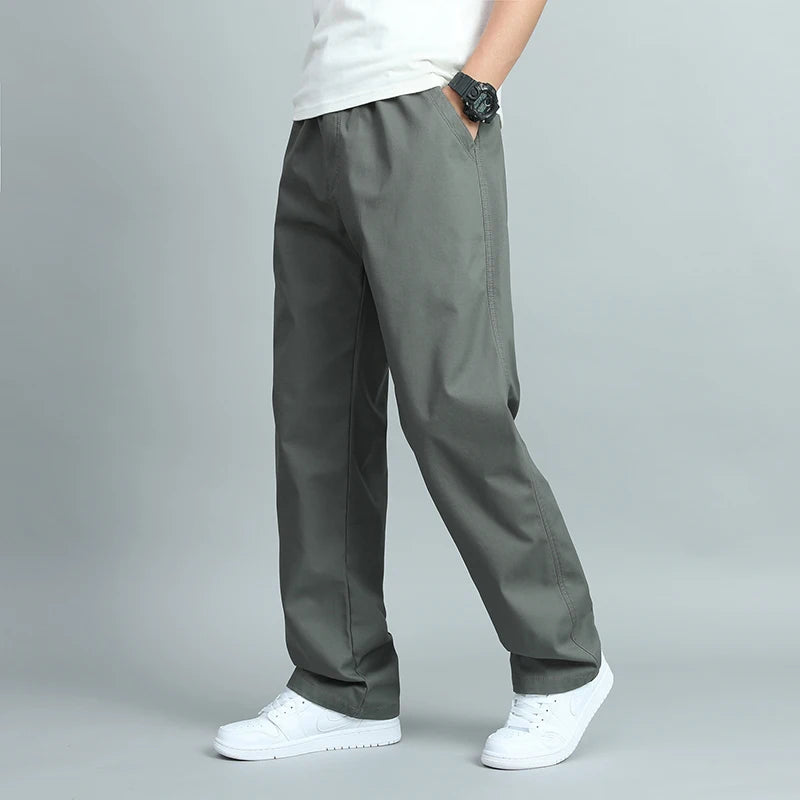 Cotton Loose Fit Trousers