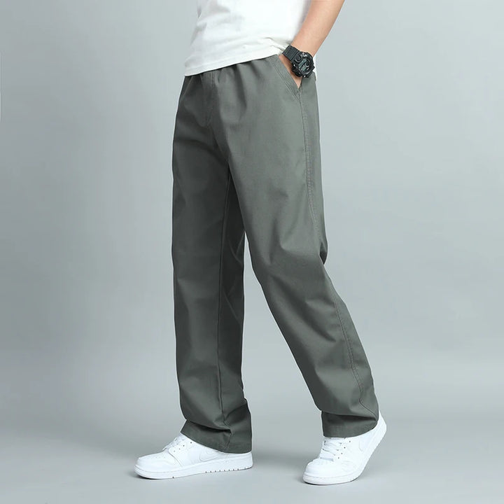 Cotton Loose Fit Trousers