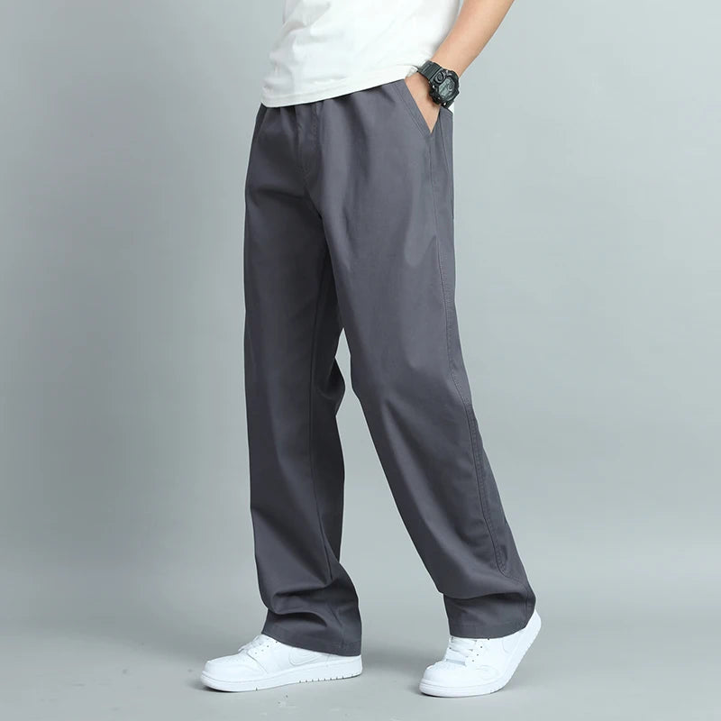 Cotton Loose Fit Trousers