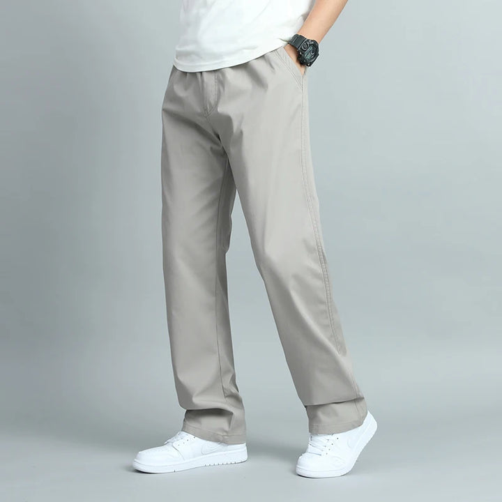 Cotton Loose Fit Trousers