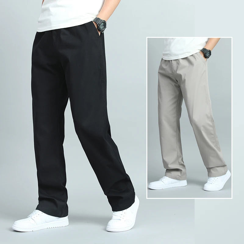 Cotton Loose Fit Trousers