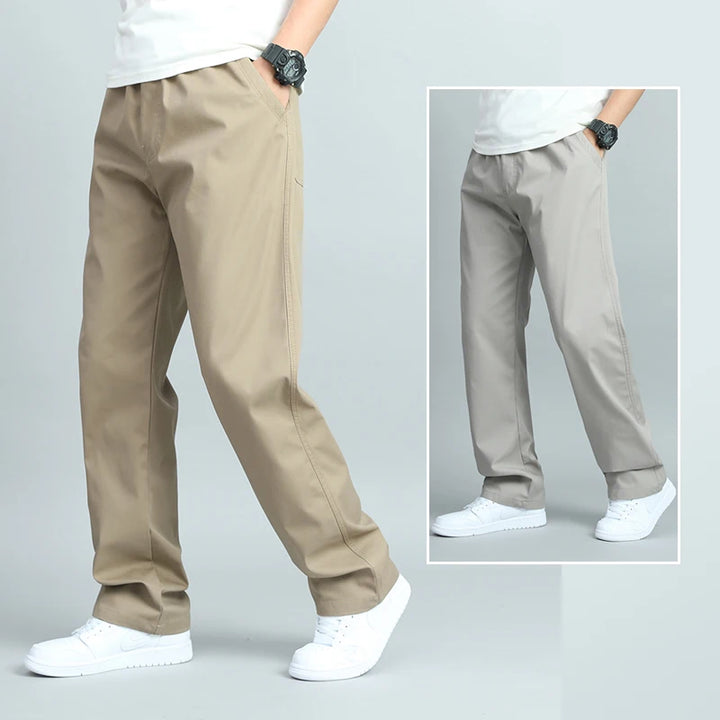 Cotton Loose Fit Trousers