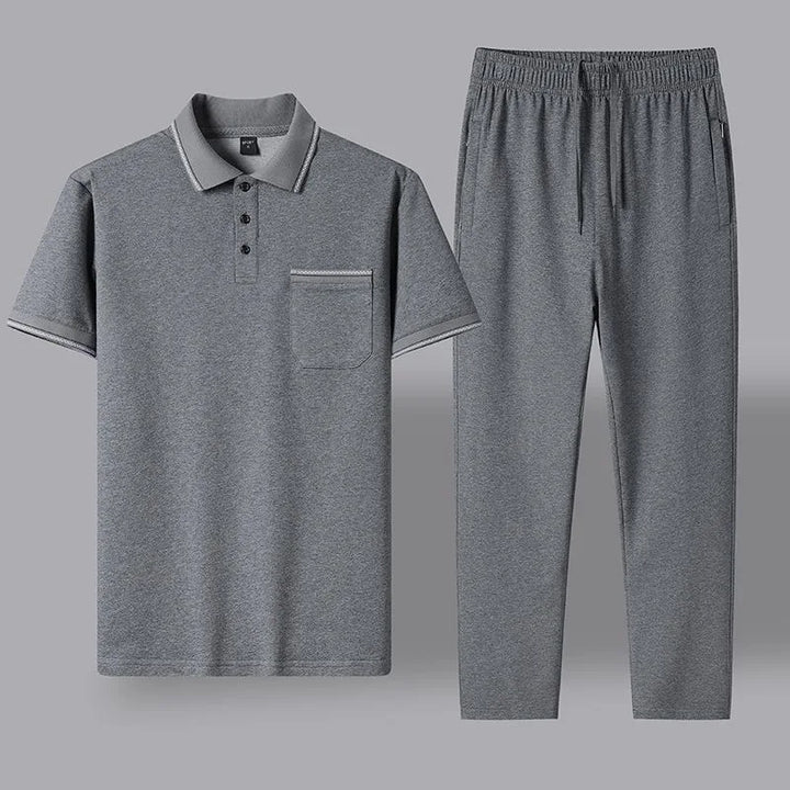 Cotton Polo Lounge Set