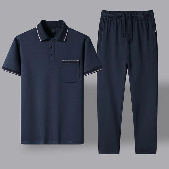 Cotton Polo Lounge Set