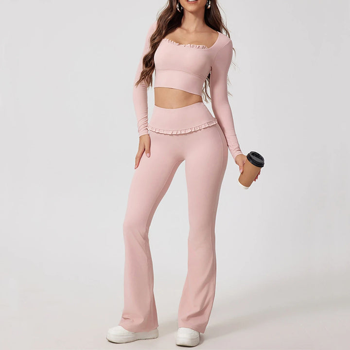 Cute Two-piece Yoga Gym Set