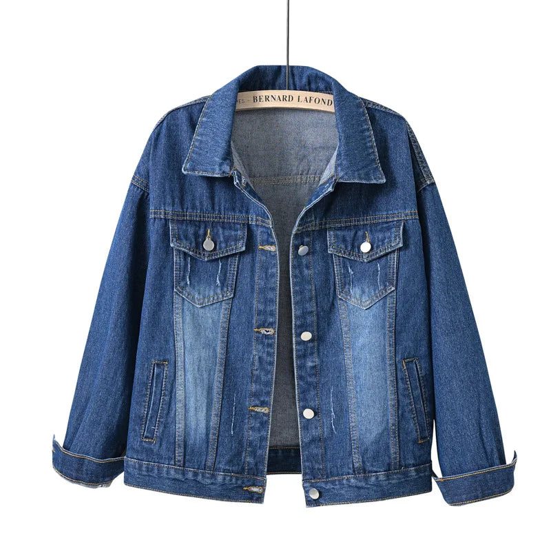 Women's Denim Coat Autumn Loose Jacket