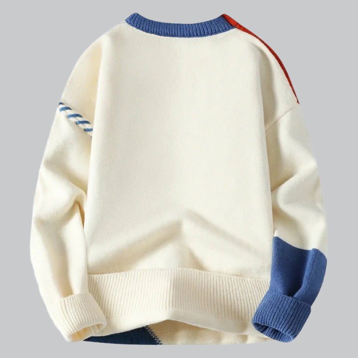 Chic Designer Knit Sweater