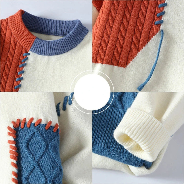 Chic Designer Knit Sweater