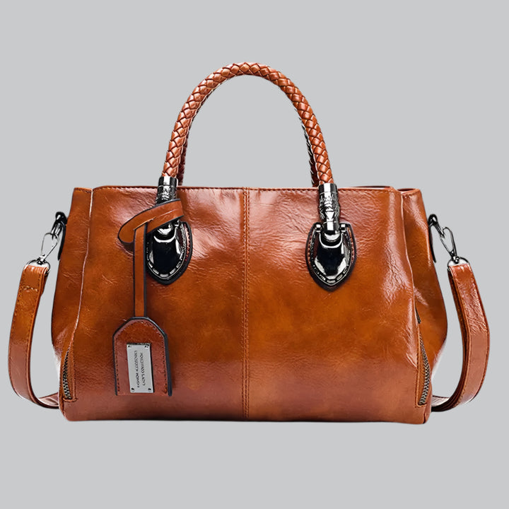 Designer Vintage Leather Handbag