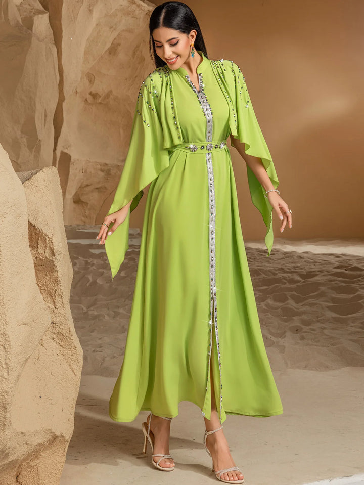 Dubai-Inspired Modest Abaya Dress