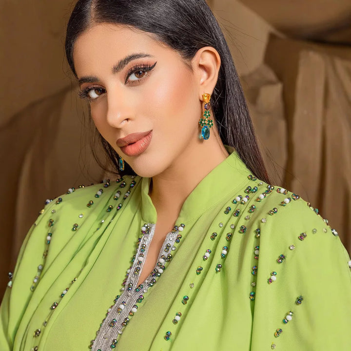 Dubai-Inspired Modest Abaya Dress