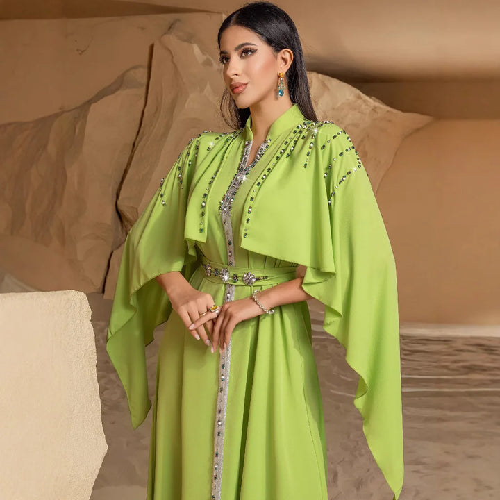 Dubai-Inspired Modest Abaya Dress