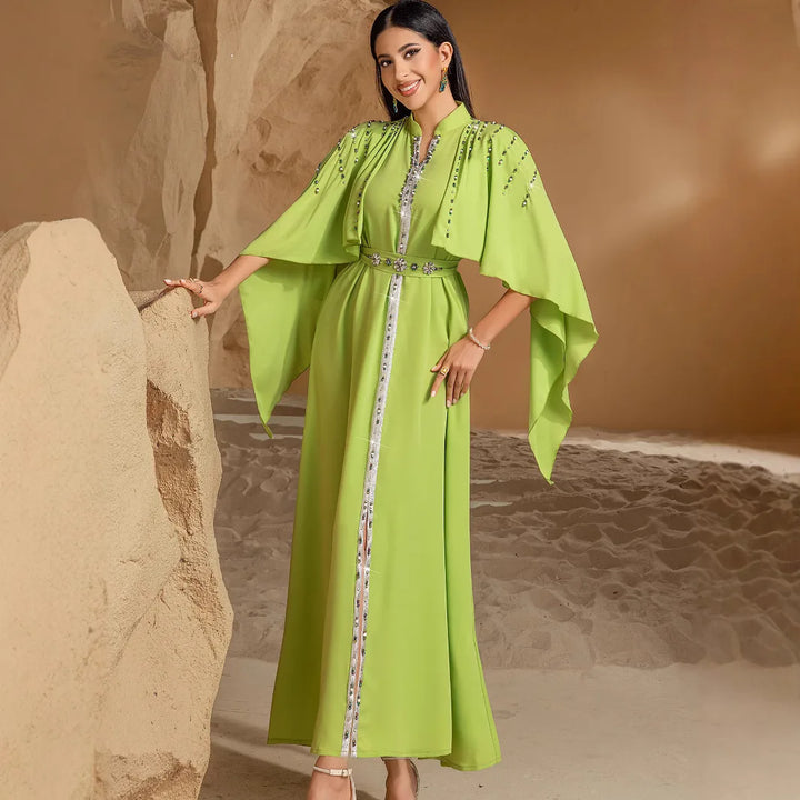Dubai-Inspired Modest Abaya Dress