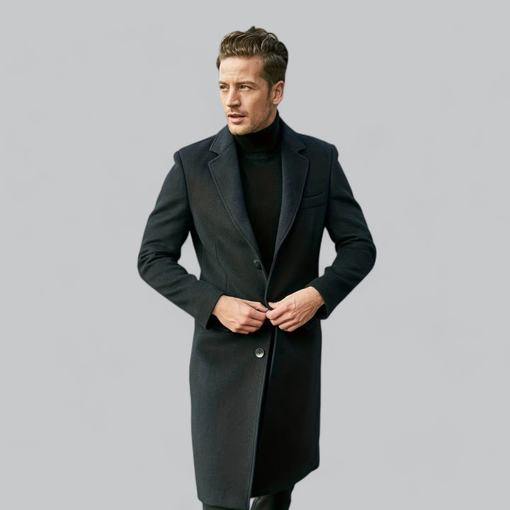 Elegant Long Wool Winter Coat
