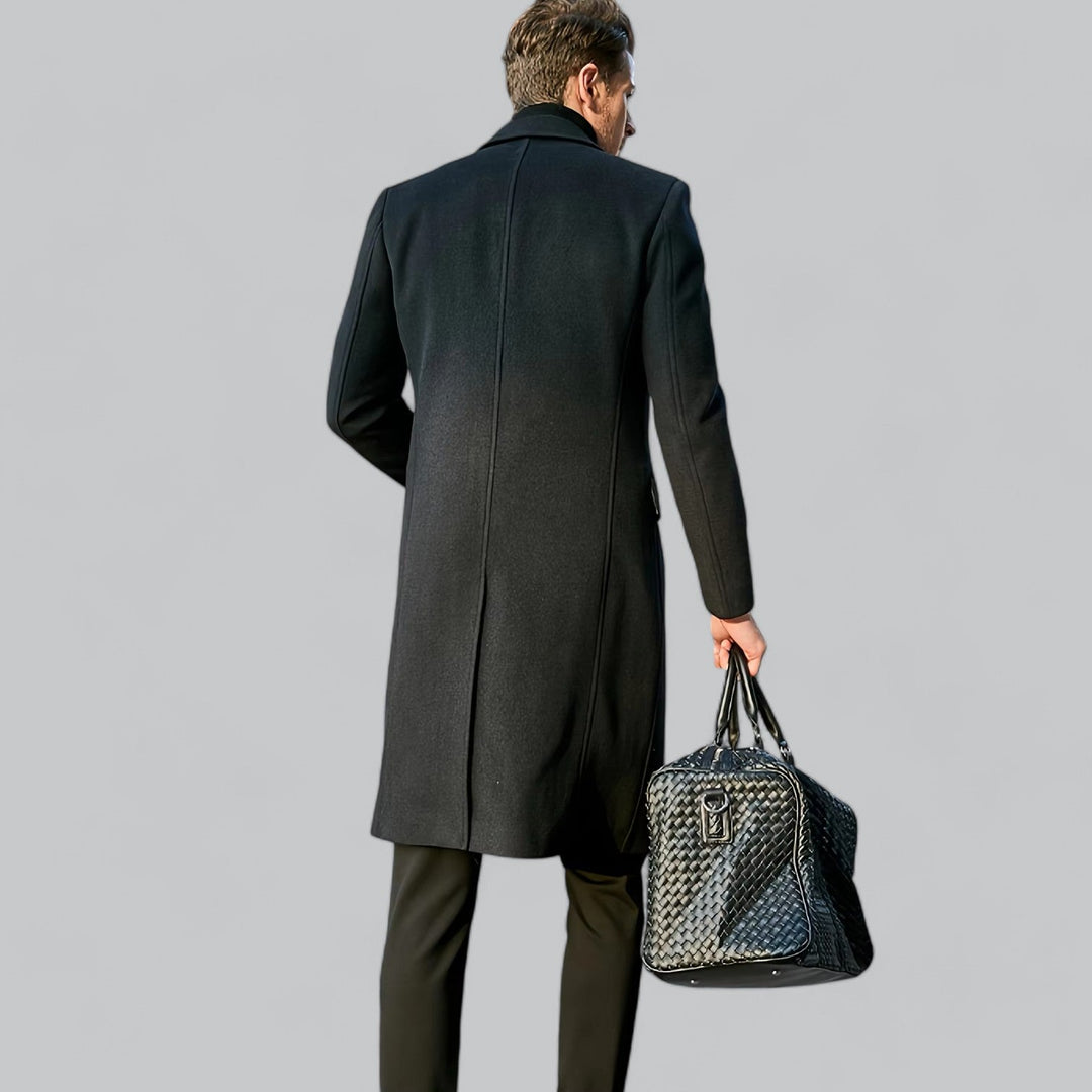 Elegant Long Wool Winter Coat