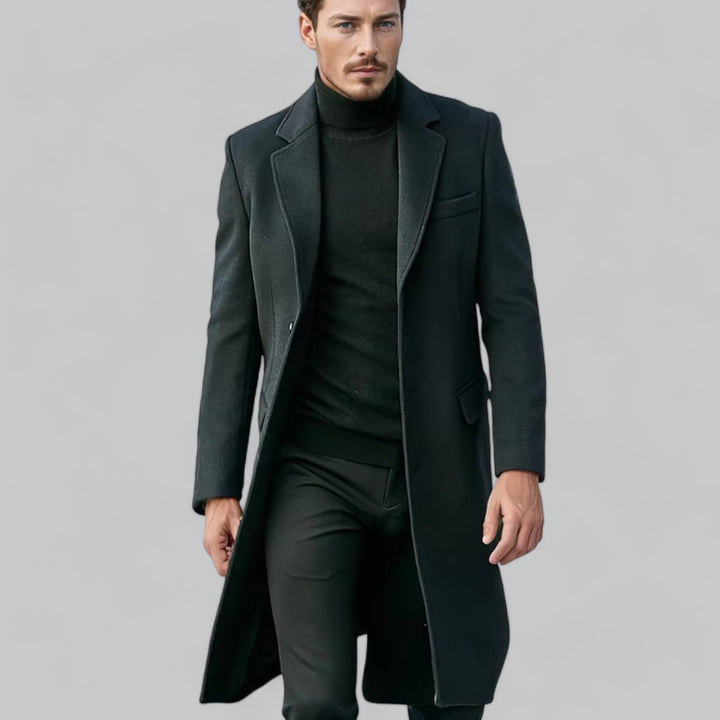 Elegant Long Wool Winter Coat