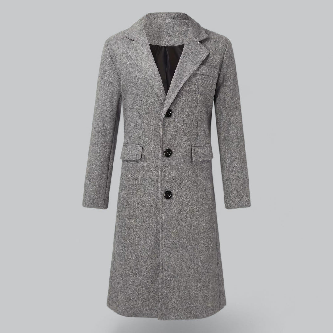 Elegant Long Wool Winter Coat