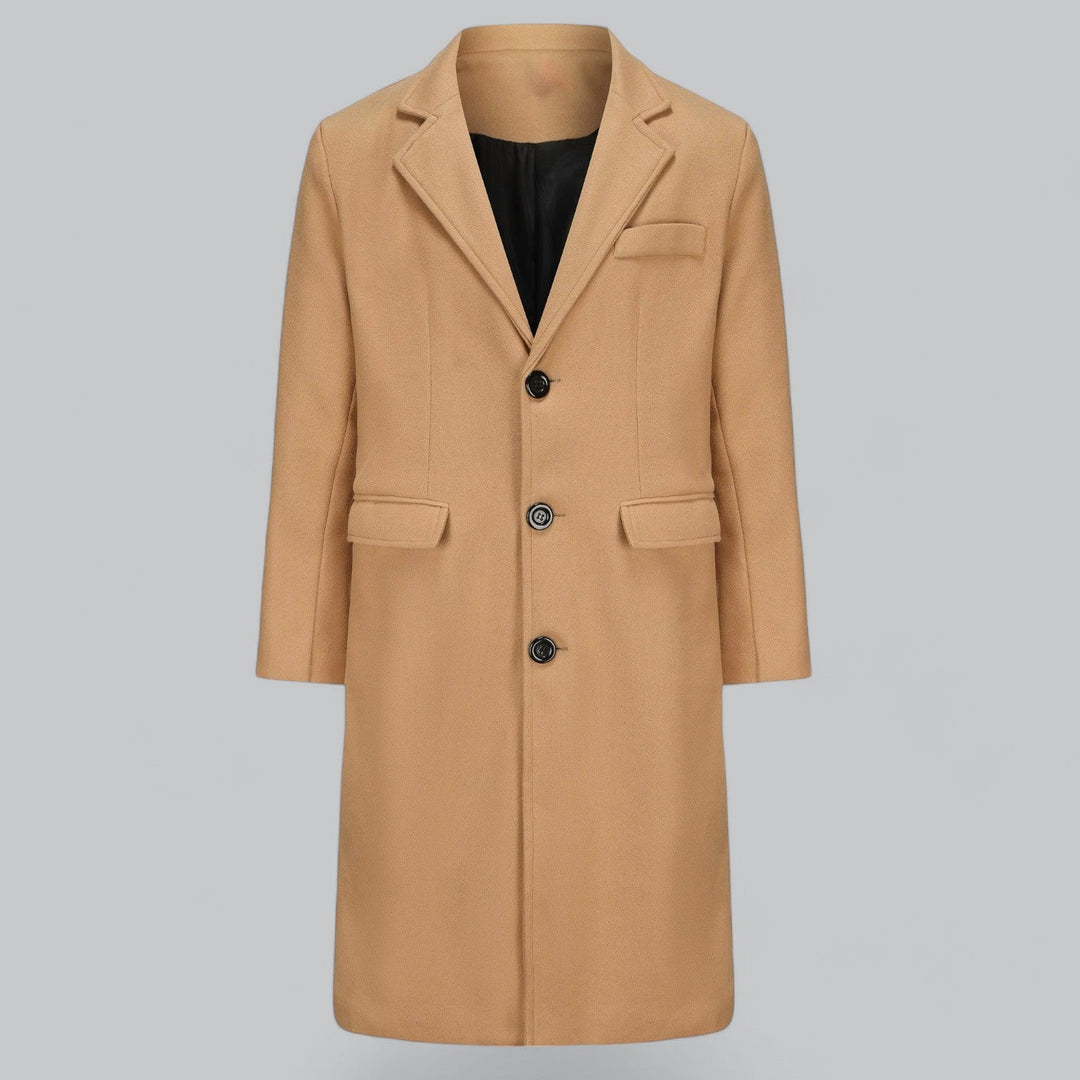 Elegant Long Wool Winter Coat