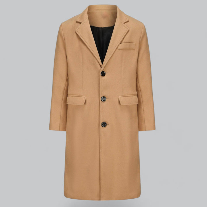 Elegant Long Wool Winter Coat