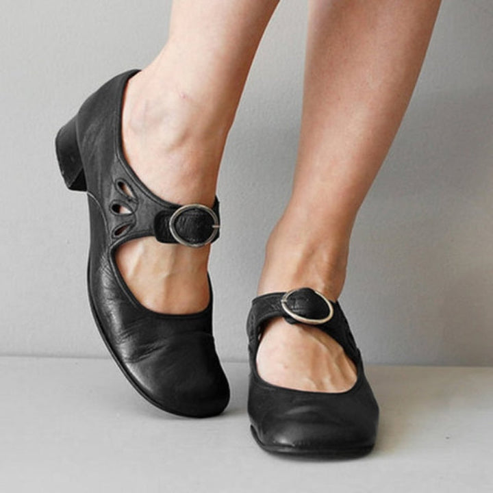 Elegant Spring Low Heel Pumps