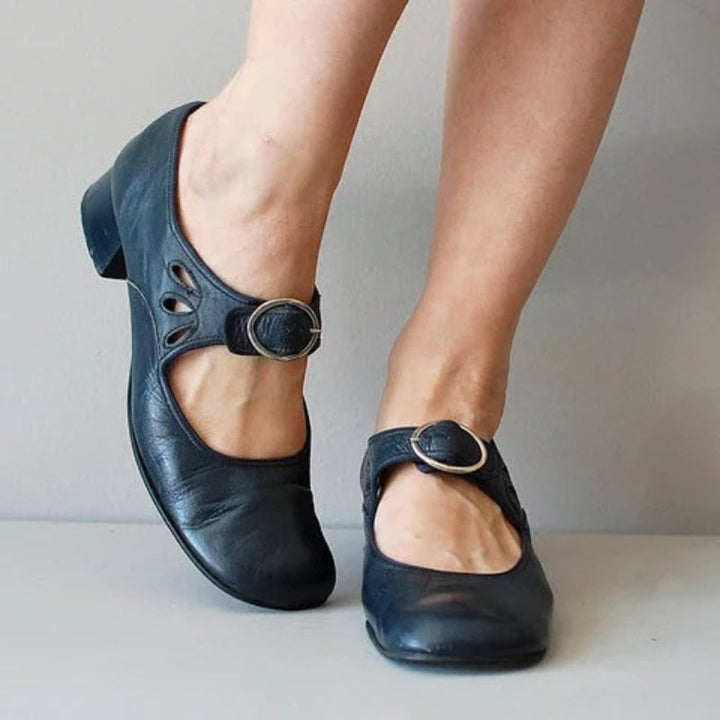 Elegant Spring Low Heel Pumps