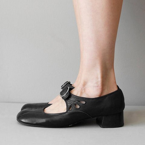 Elegant Spring Low Heel Pumps