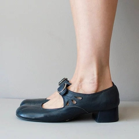 Elegant Spring Low Heel Pumps