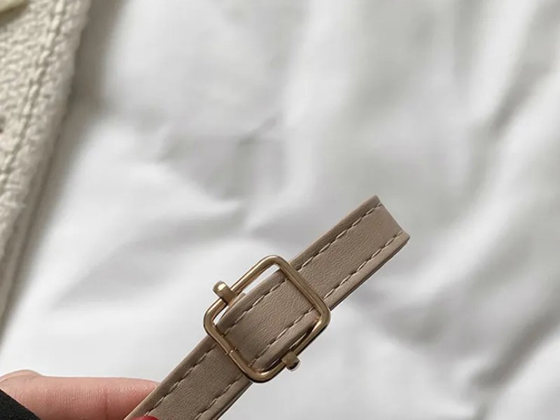 Top Handle Croc-Embossed Handbag