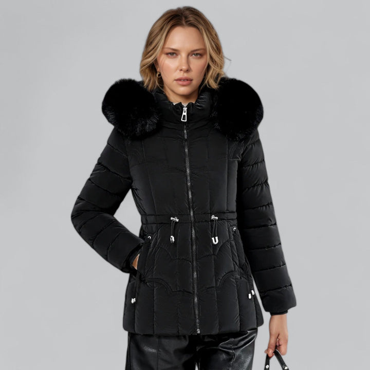 Faux Fur Trim Parka Puffer Down Coat