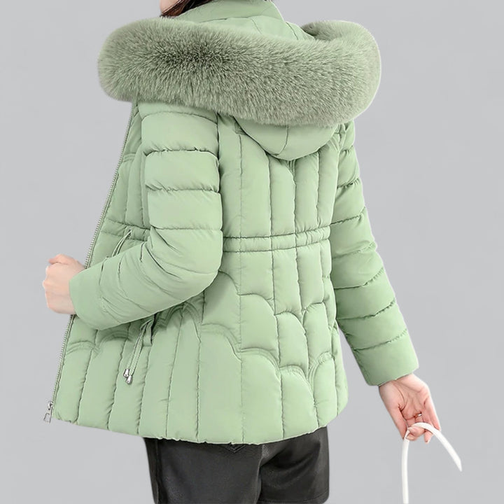 Faux Fur Trim Parka Puffer Down Coat