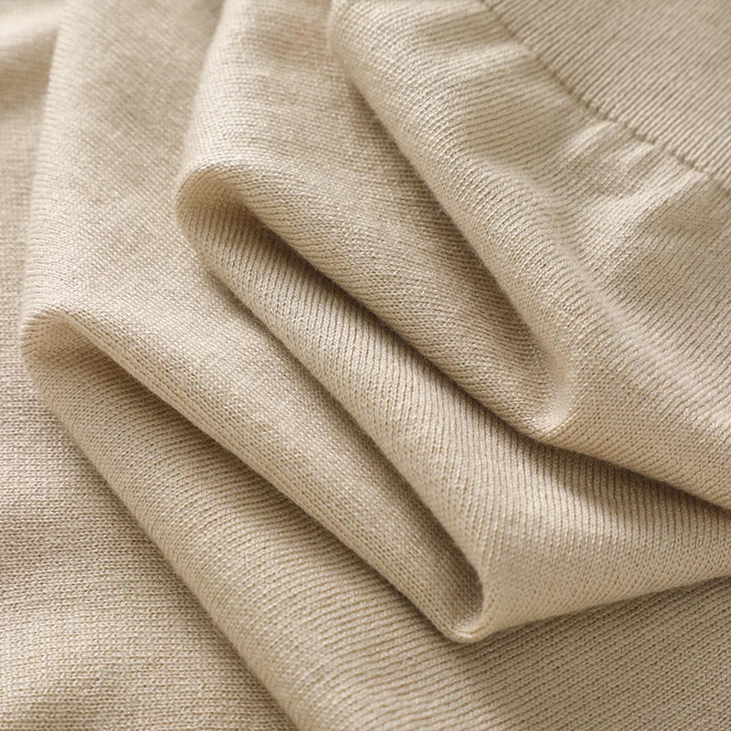 Fine Spun Wool Polo Collar Shirt