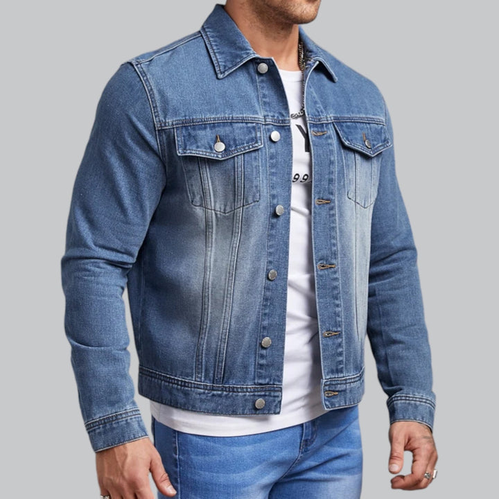Slim Fit Casual Denim Jacket