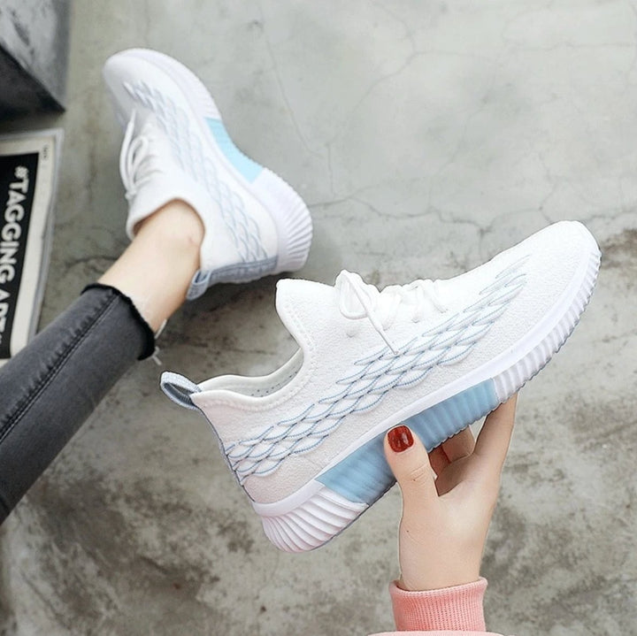 Flexible Vulcanised Mesh Running Shoe