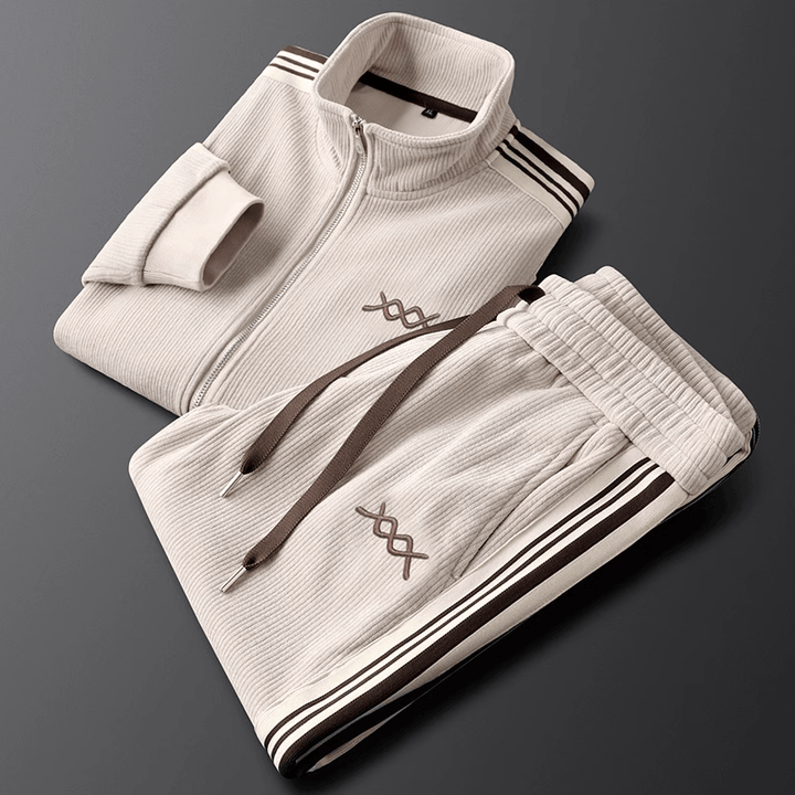 Corduroy Full-Zip Track Set