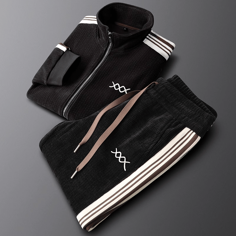 Corduroy Full-Zip Track Set