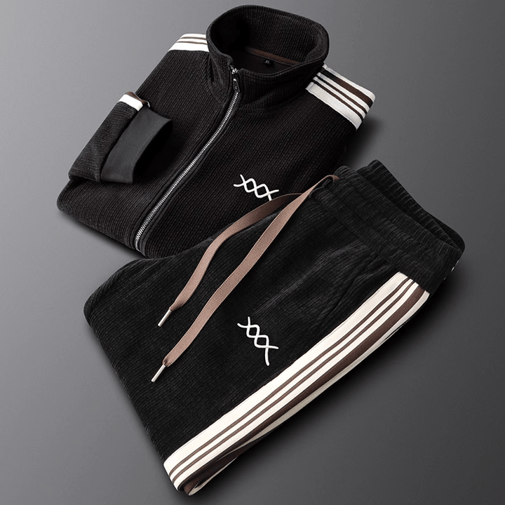 Corduroy Full-Zip Track Set