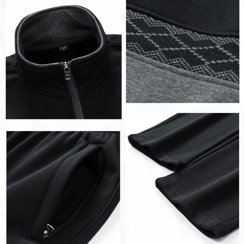  Two-Tone Full-Zip Track Set